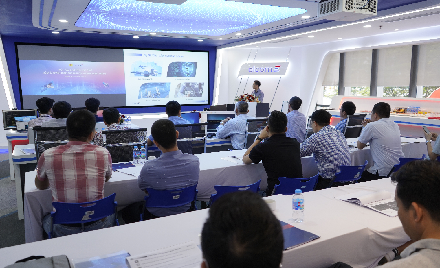Elcom tiếp tục phối hợp với Bộ Công an tổ chức Hội thảo về xử lý ảnh viễn thám