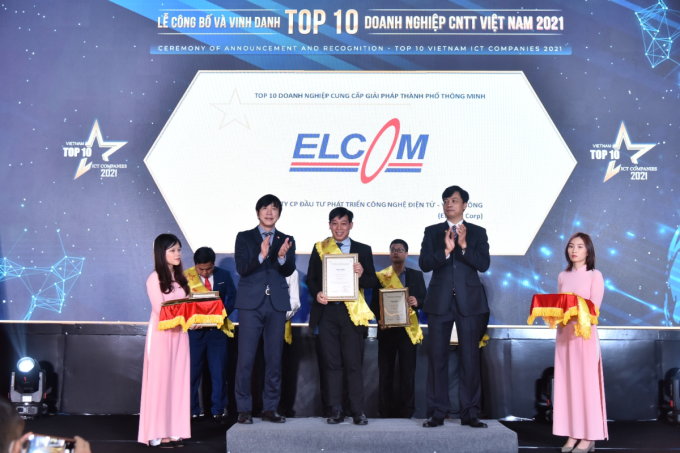Elcom Corp được vinh danh top 10 doanh nghiệp CNTT Việt Nam 2021