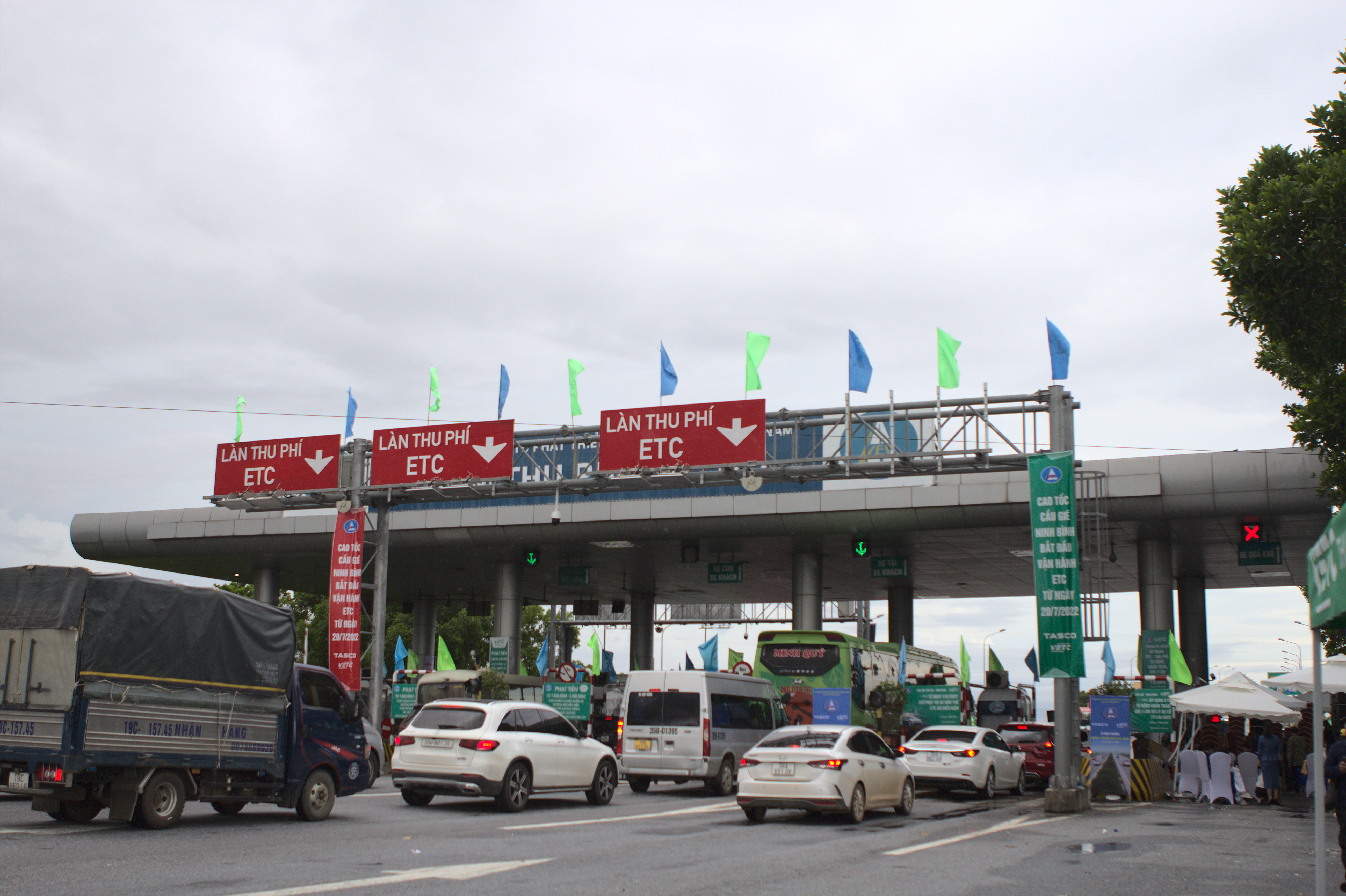 Khai trương Thu phí không dừng ETC tuyến cao tốc Cầu Giẽ - Ninh Bình