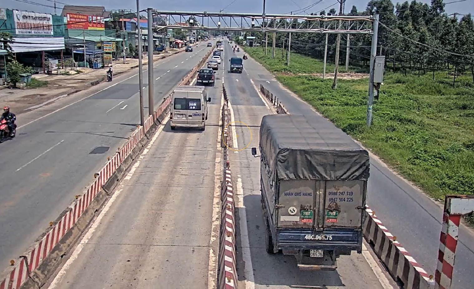 Hệ thống cân tự động trên Đường tỉnh 741 Bình Dương được phép xử phạt nguội